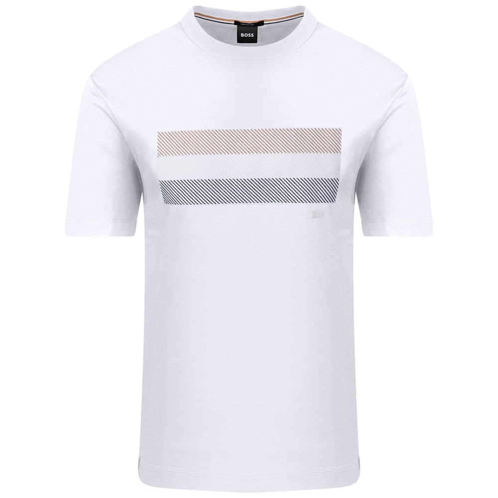 Boss Λευκό T-shirt C Neck - 50556354