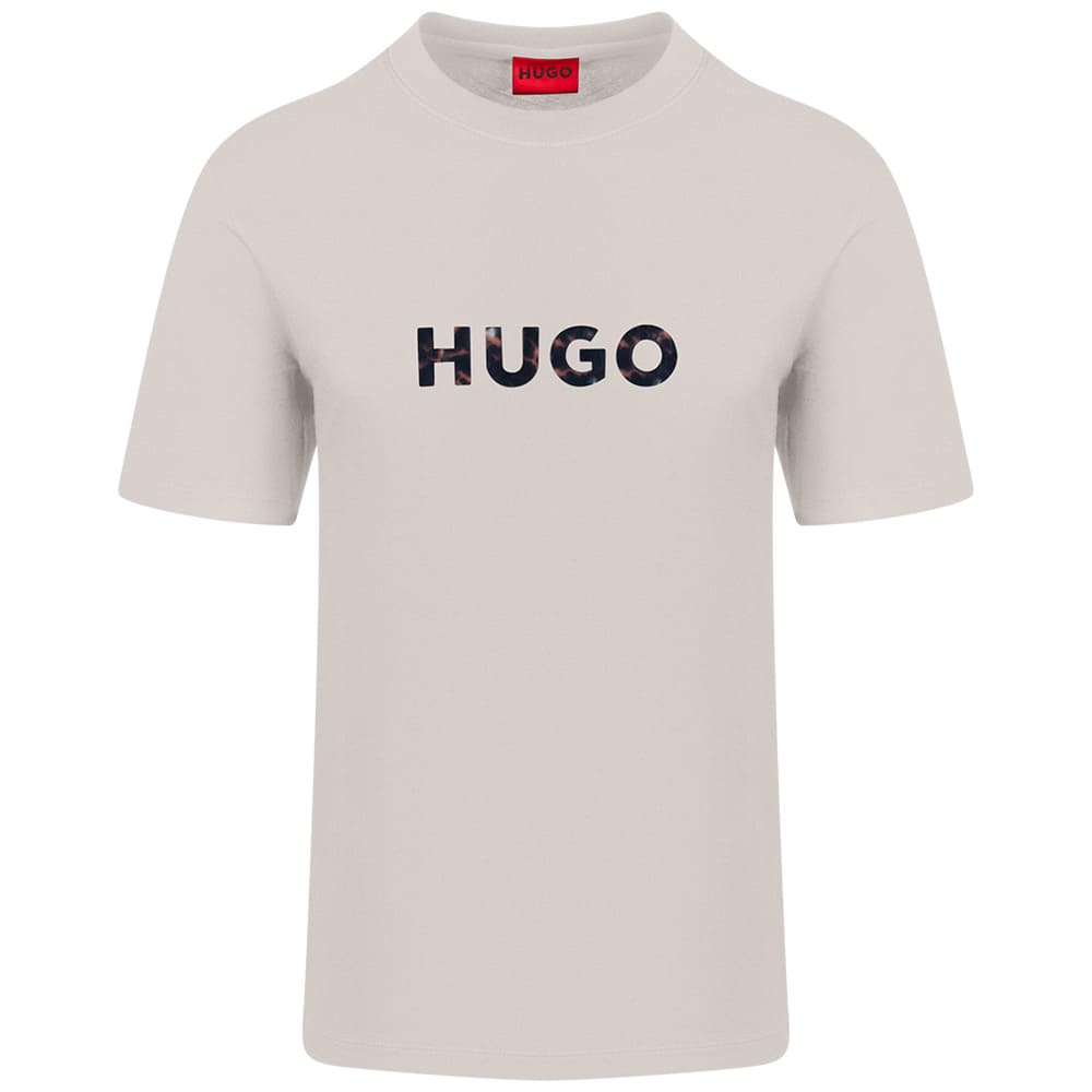 Hugo Εκρού T-shirt C Neck - 50557437