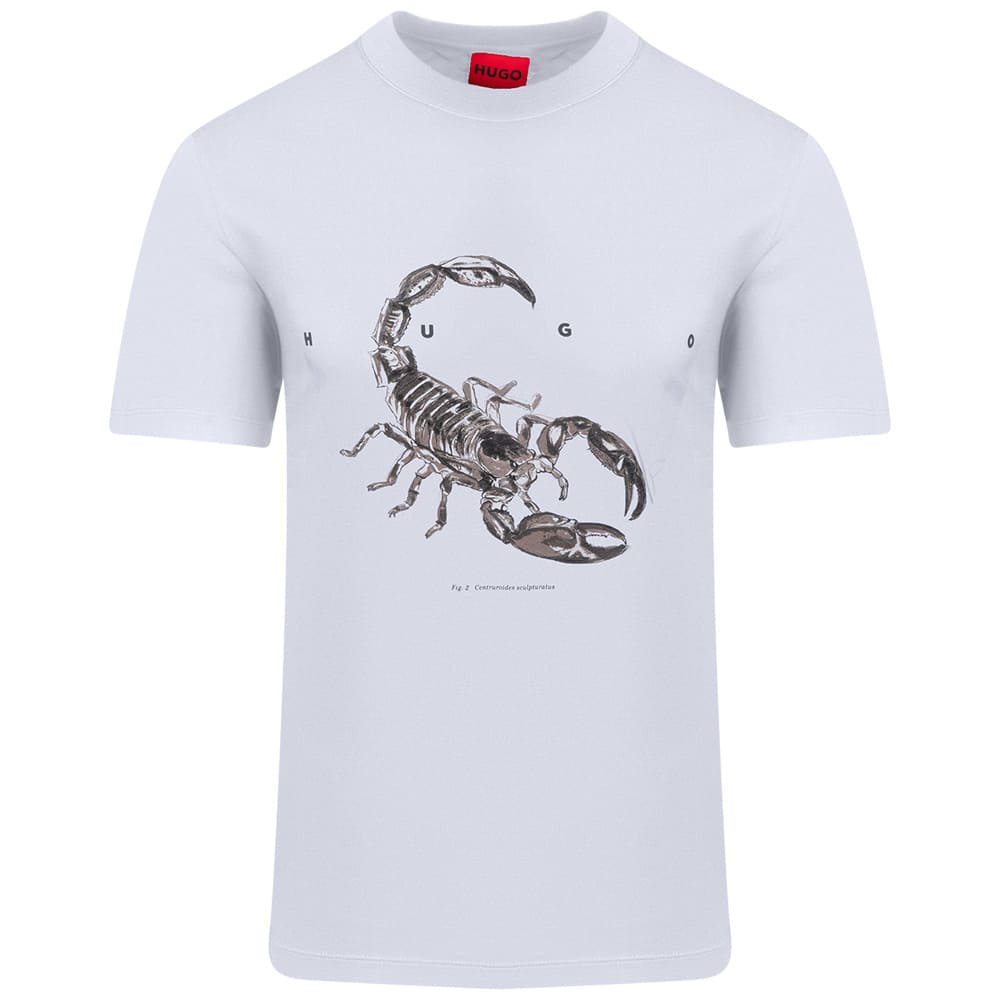 Hugo Λευκό T-shirt C Neck - 50557672