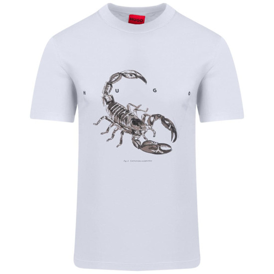 Hugo Λευκό T-shirt C Neck - 50557672
