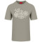 Hugo Χακί T-shirt C Neck Dangen - 50558415