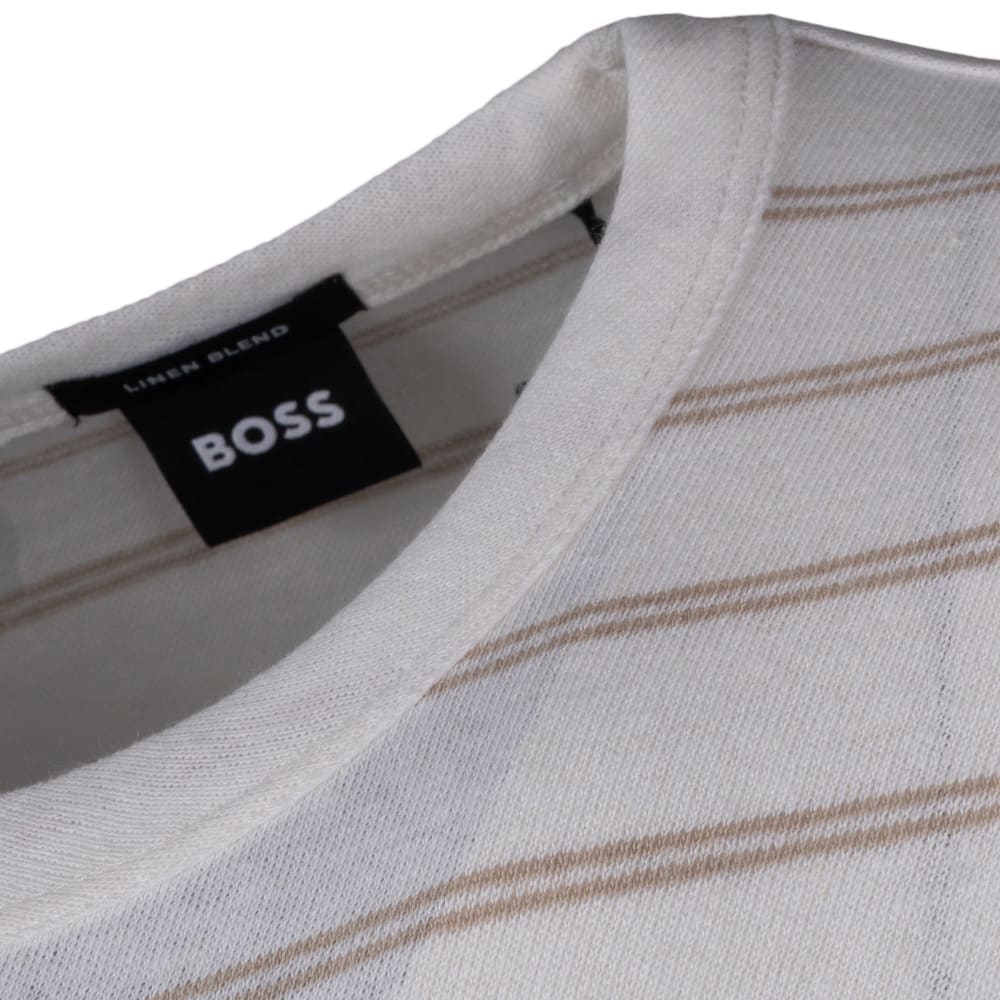 Boss Λευκό T-shirt C Neck - 50559166