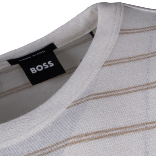 Boss Λευκό T-shirt C Neck - 50559166