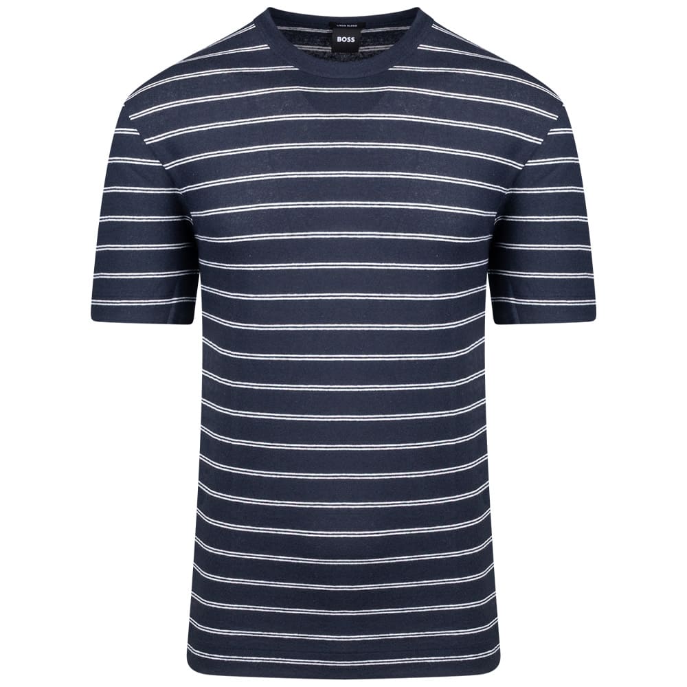 Boss Μπλε T-shirt C Neck - 50559166