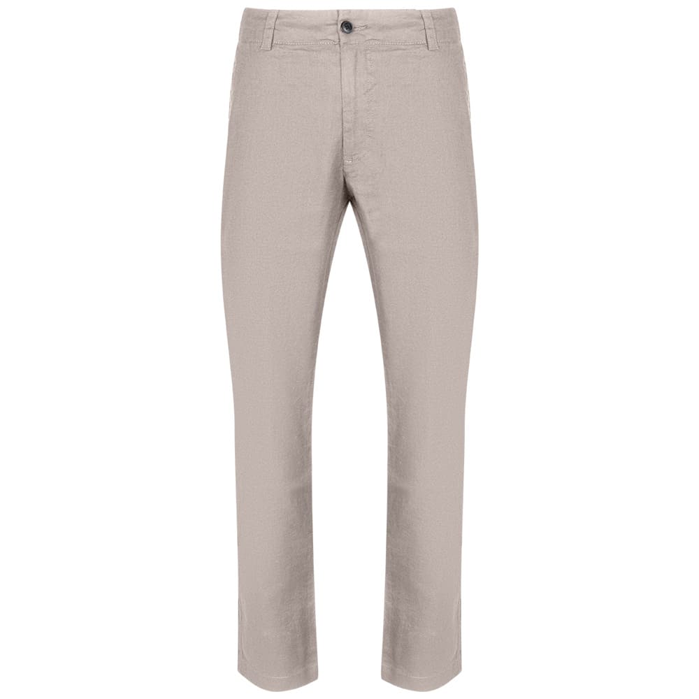 Boss Μπεζ Παντελόνι Linen Blend - 50559595