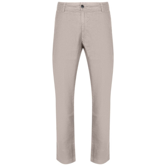 Boss Μπεζ Παντελόνι Linen Blend - 50559595