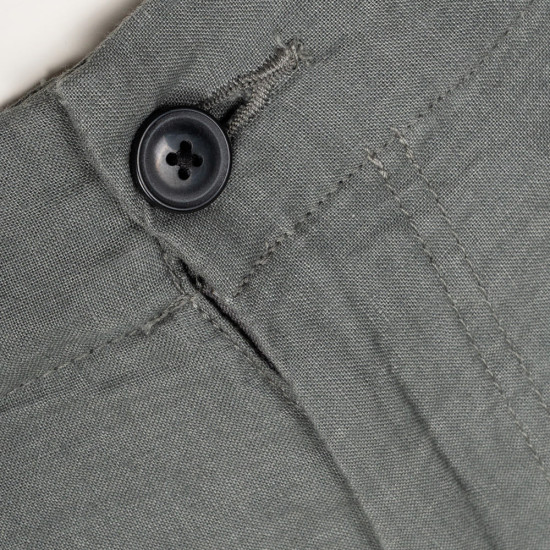Boss Χακί Παντελόνι Linen Blend - 50559595
