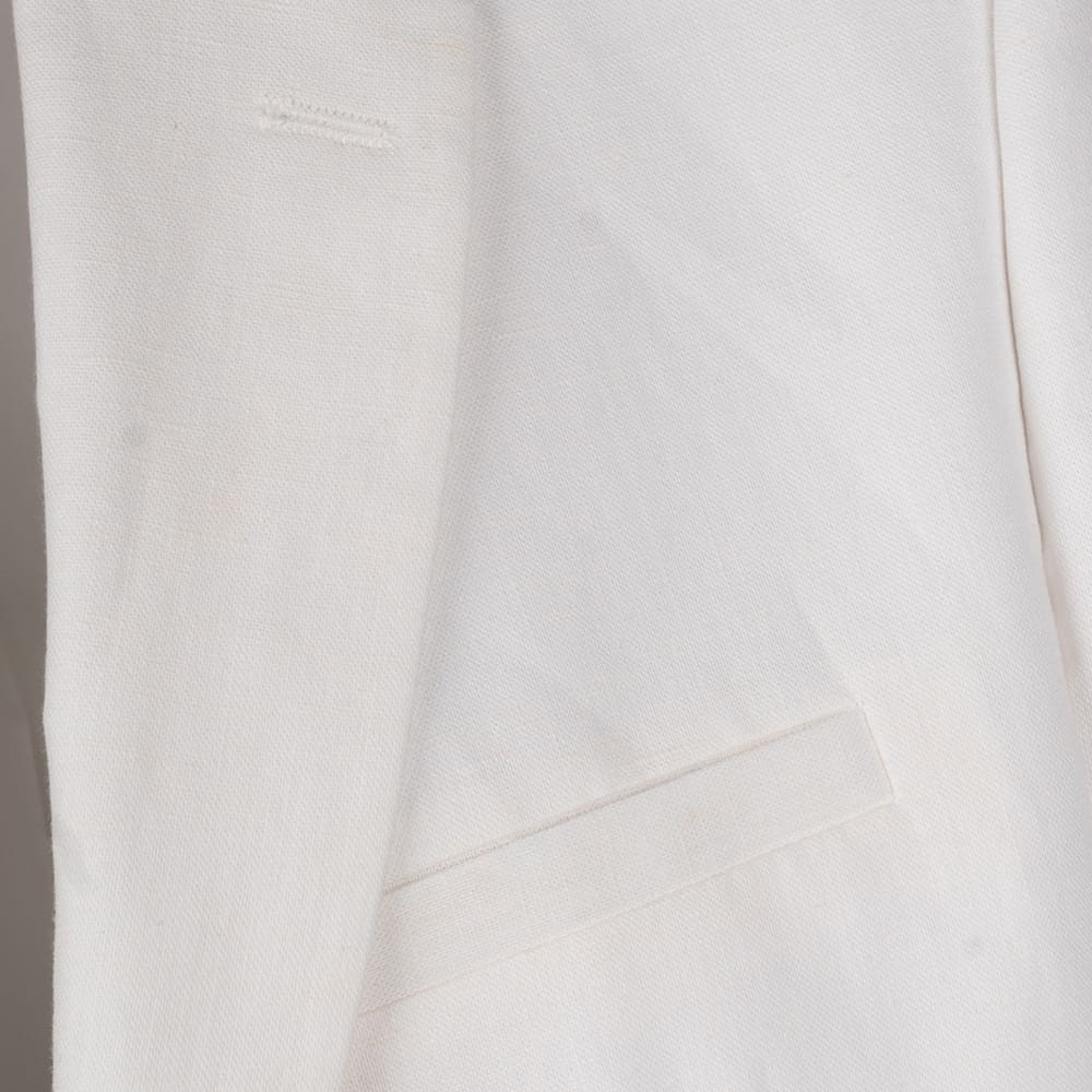 Hugo Λευκό Κοστούμι 2Pcs Linen Blend - 50559674