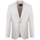 Hugo Λευκό Κοστούμι 2Pcs Linen Blend - 50559674