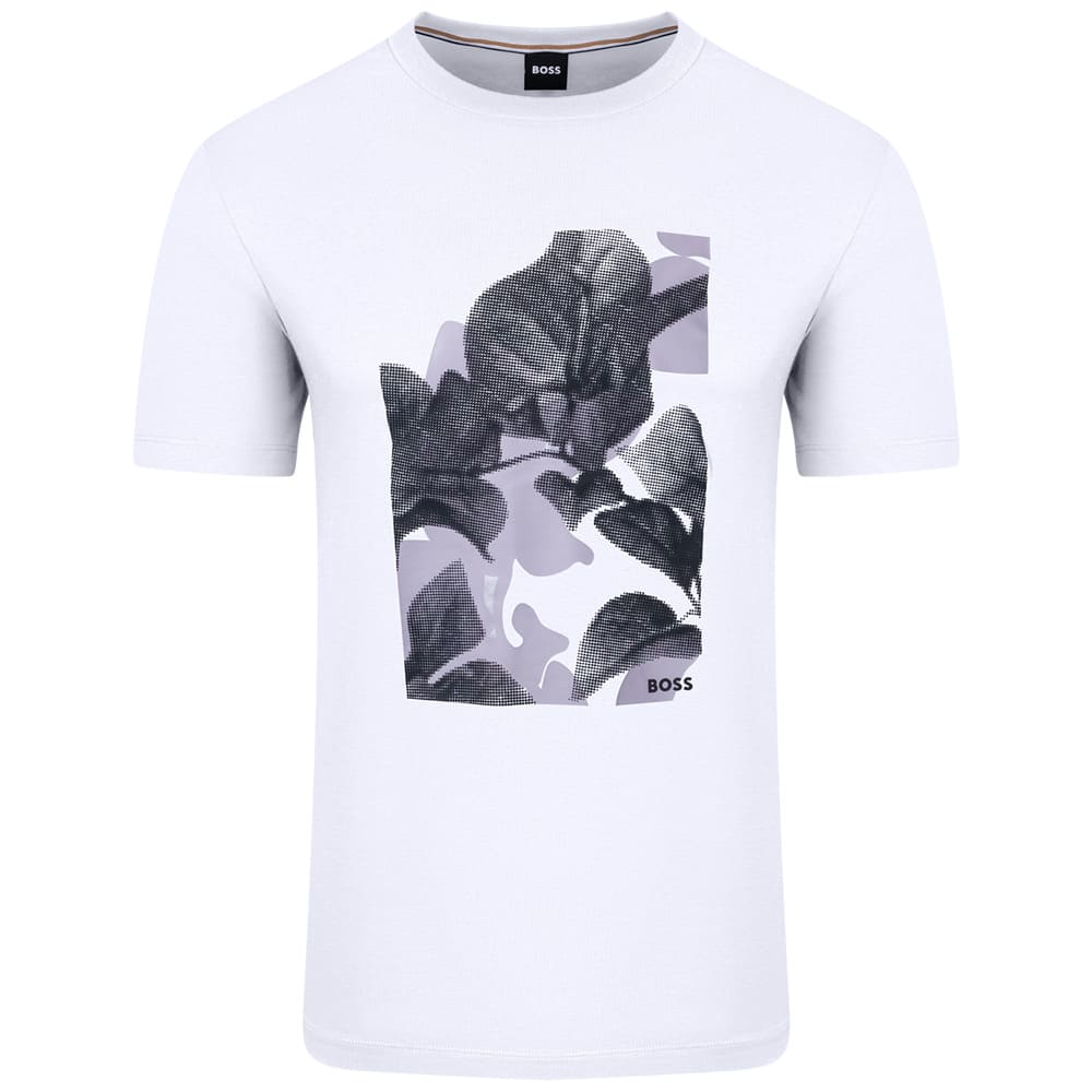 Boss Λευκό T-shirt C Neck - 50559754