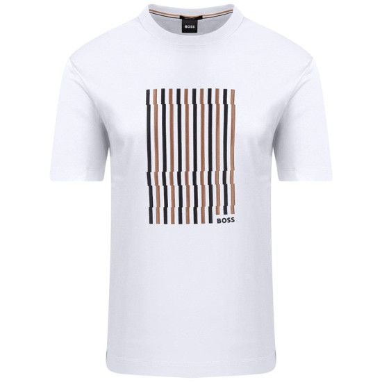 Boss Λευκό T-shirt C Neck - 50560466