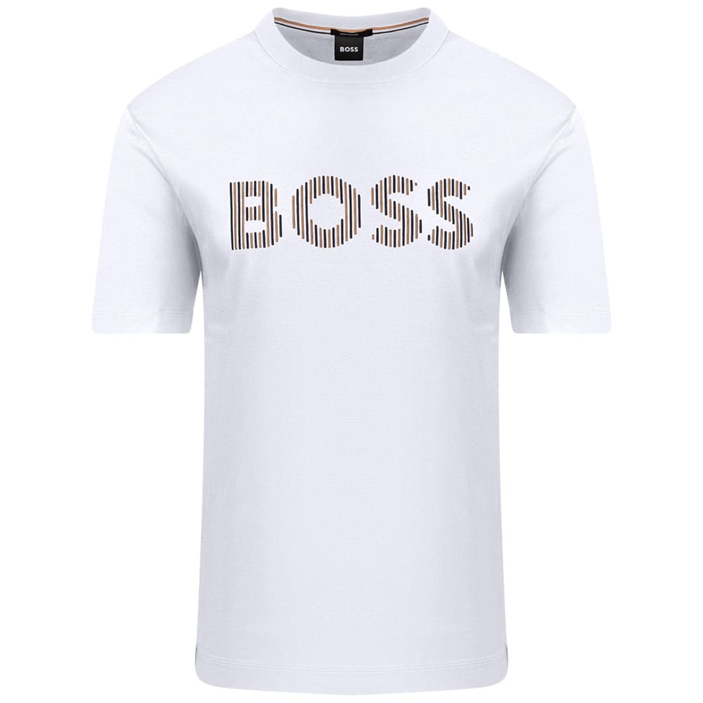 Boss Λευκό T-shirt C Neck - 50560466