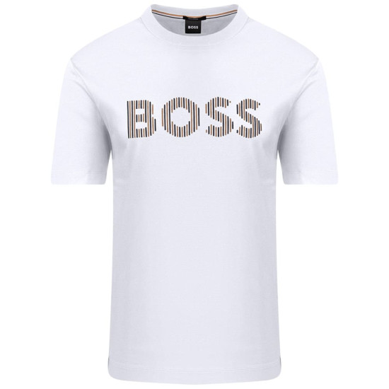 Boss Λευκό T-shirt C Neck - 50560466