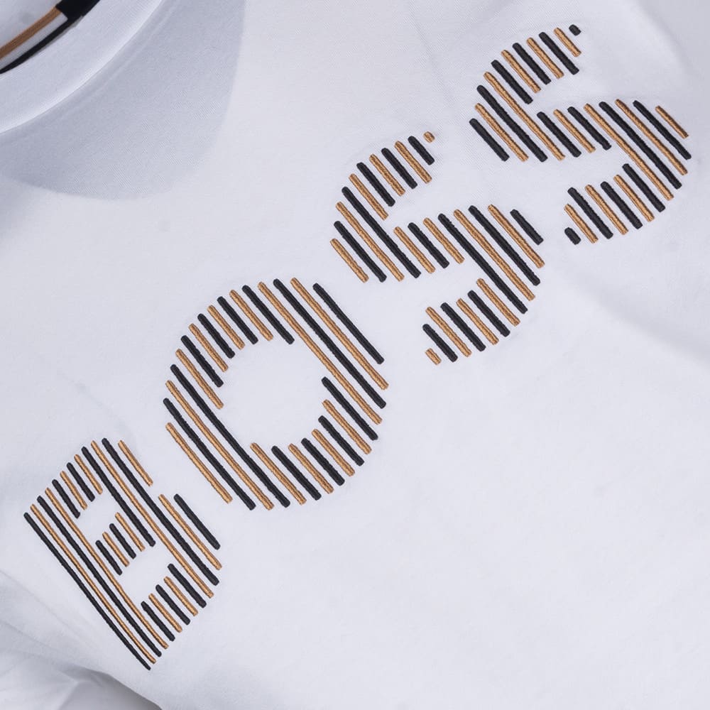 Boss Λευκό T-shirt C Neck - 50560466