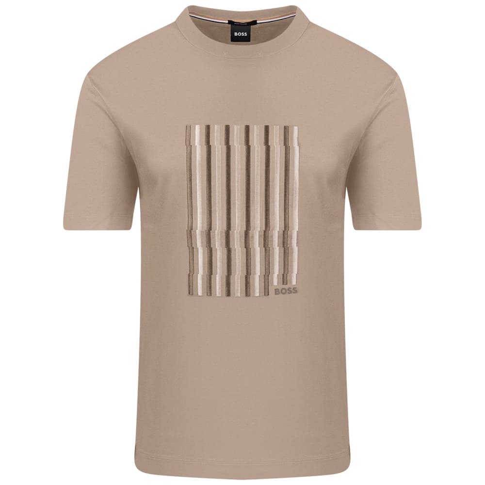 Boss Μπεζ T-shirt C Neck - 50560466