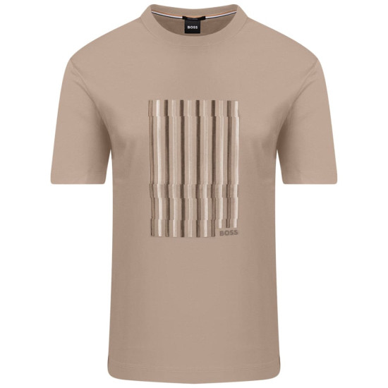 Boss Μπεζ T-shirt C Neck - 50560466