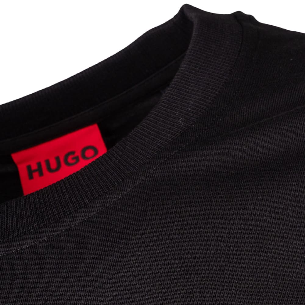 Hugo Μαύρο T-shirt C Neck - 50561126