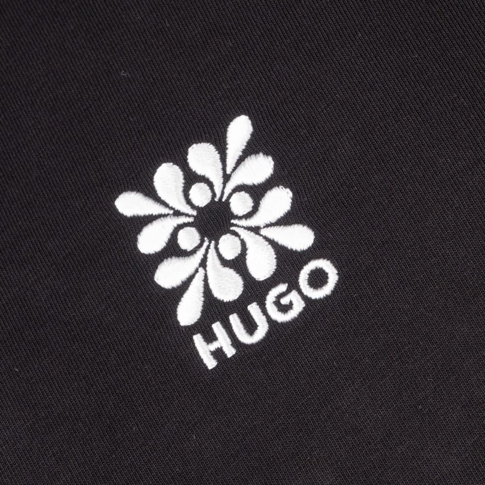 Hugo Μαύρο T-shirt C Neck - 50561126
