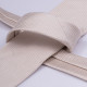 Boss Μπεζ Γραβάτα 7.5CM 100% Silk - 50561594
