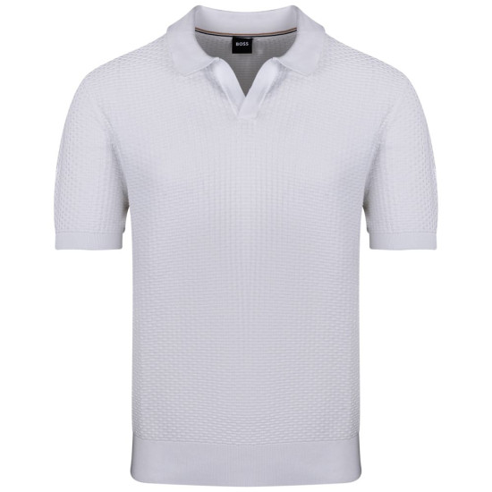 Boss Λευκό Κοντομάνικο polo - 50561613