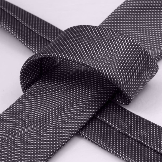 Hugo Μαύρο Γραβάτα 6 cm 100% Silk - 50561743