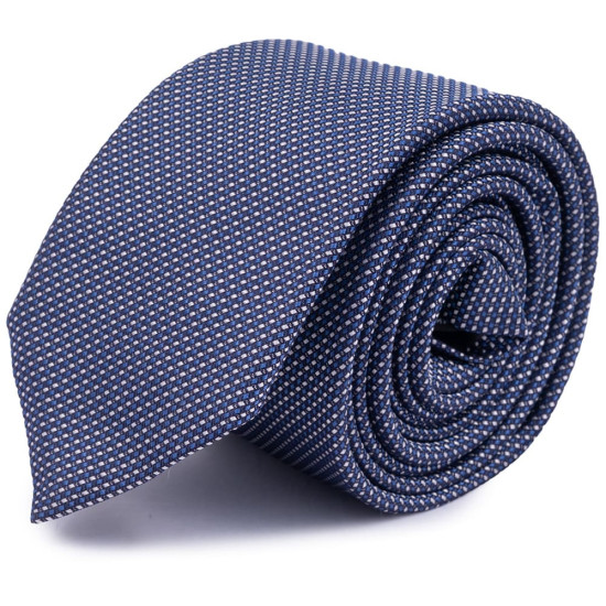 Hugo Μπλε Γραβάτα 6 cm 100% Silk - 50561743