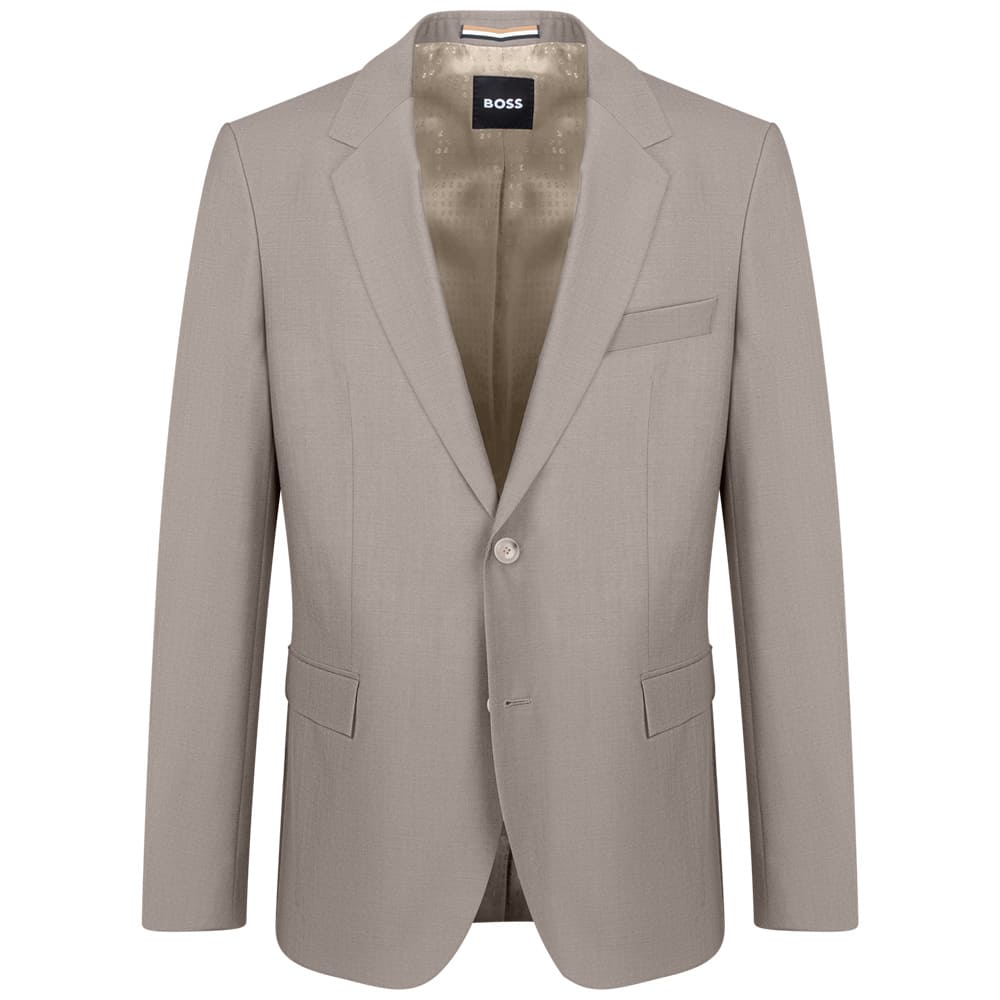 Boss Μπεζ Κοστούμι 3pcs 100% Virgin Wool - 50561836
