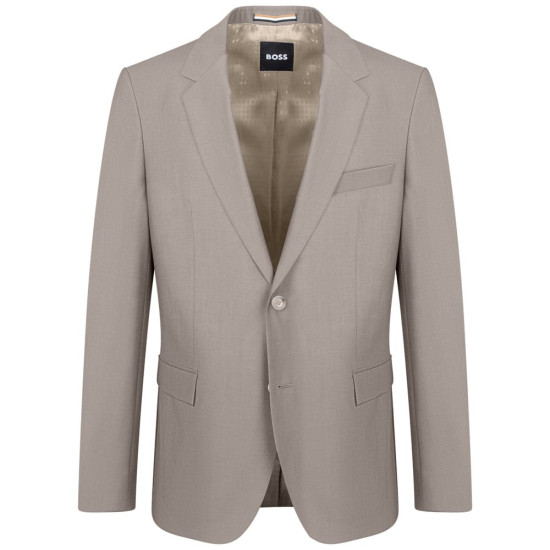 Boss Μπεζ Κοστούμι 3pcs 100% Virgin Wool - 50561836