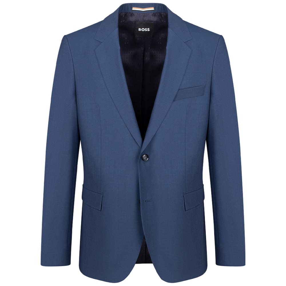 Boss Μπλε Κοστούμι 3pcs 100% Virgin Wool - 50561836