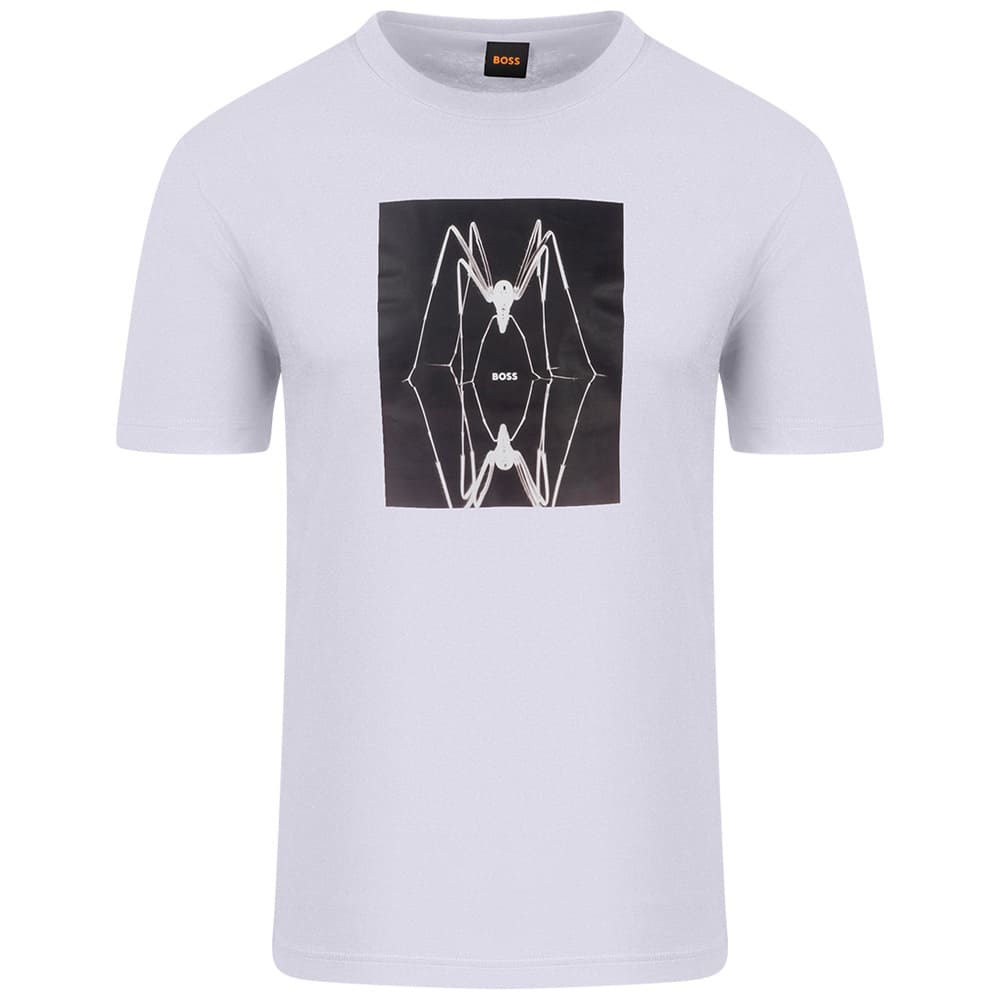 Boss Λευκό T-shirt C Neck - 50561861