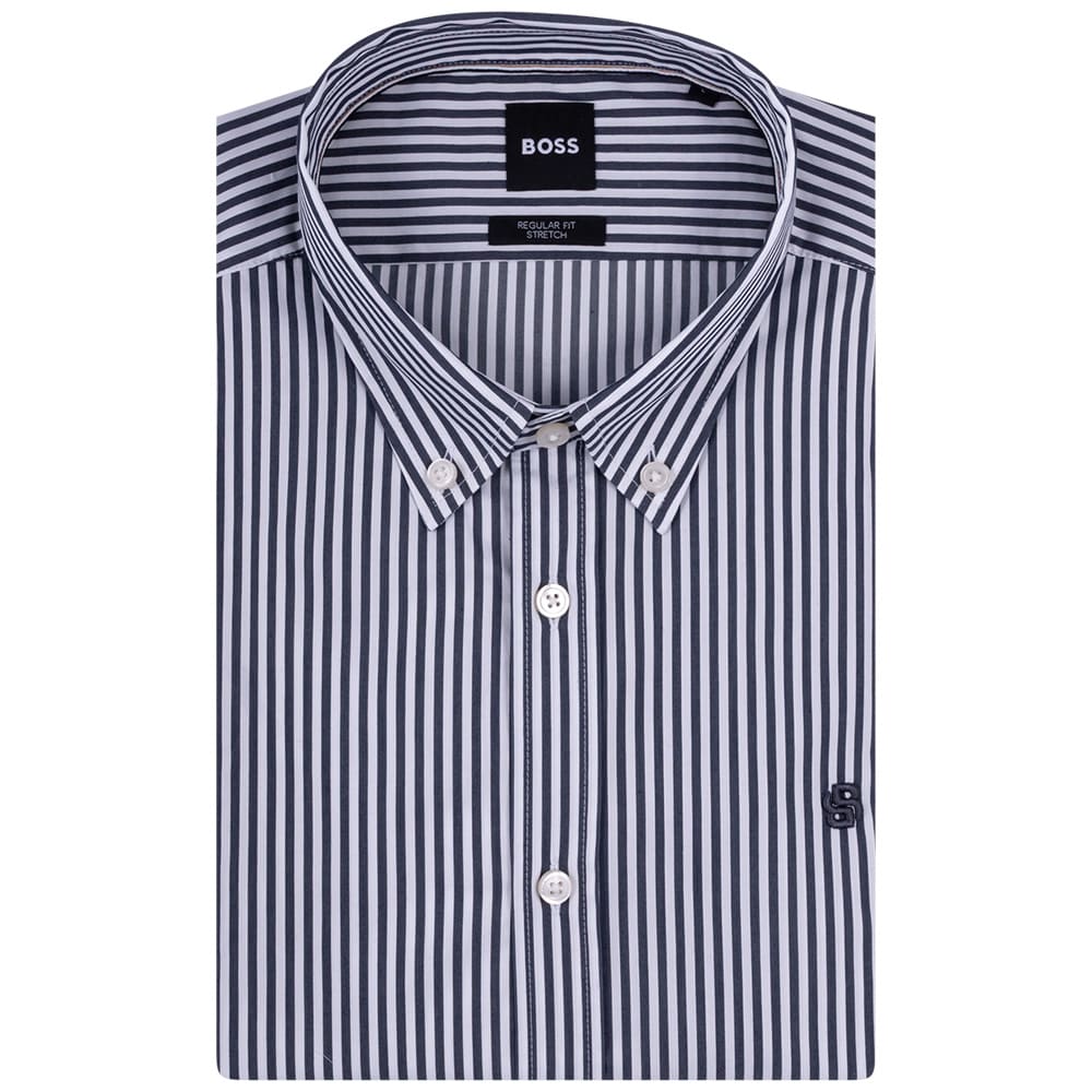 Boss Μπλε Πουκάμισο Button Down - 50562048