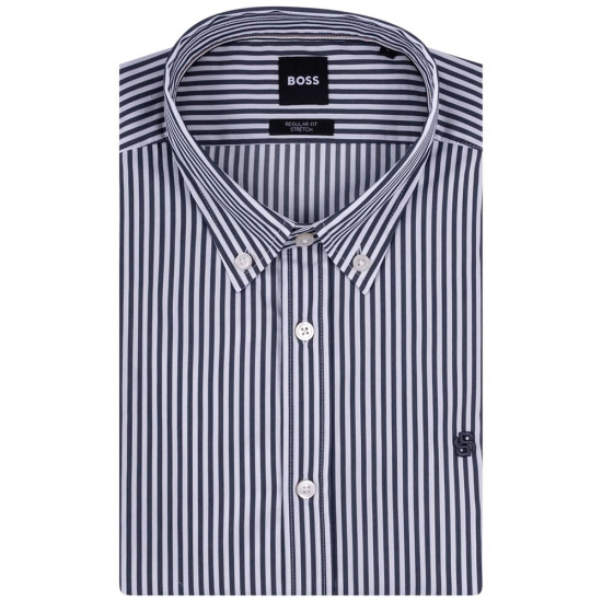 Boss Μπλε Πουκάμισο Button Down - 50562048