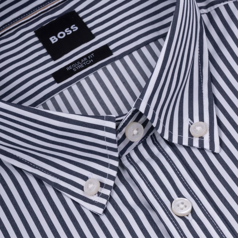 Boss Μπλε Πουκάμισο Button Down - 50562048