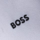 Boss Λευκή Ζακέτα High Neck - 50563313