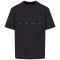 Hugo Μαύρο T-shirt Dariso C Neck - 50563445