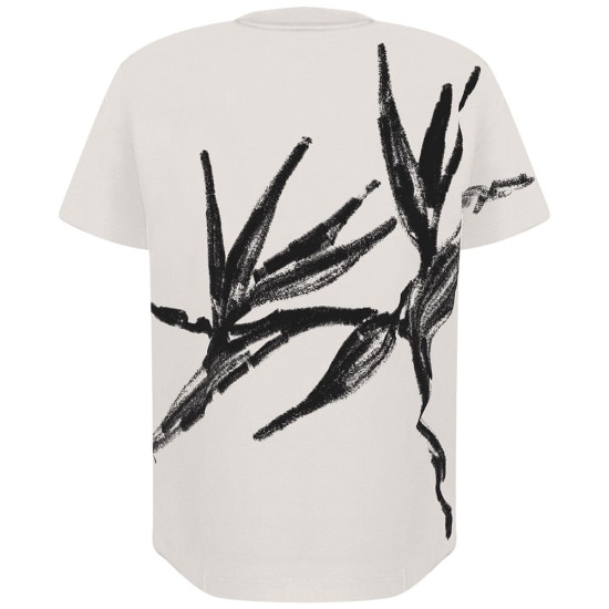 Hugo Εκρού T-shirt Dariso C Neck - 50563445