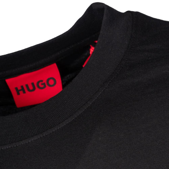 Hugo Μαύρο T-shirt C Neck - 50564024