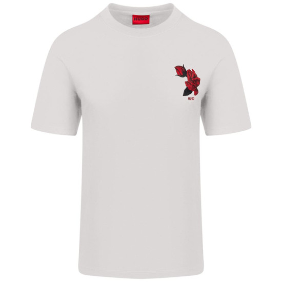 Hugo Εκρού T-shirt C Neck - 50564024