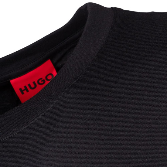 Hugo Μαύρο T-shirt Dirunn C Neck - 50564143