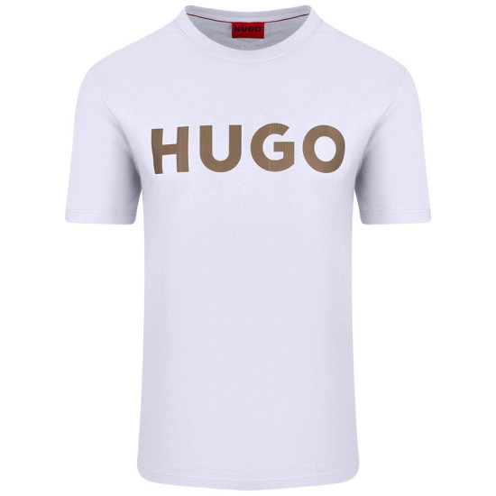 Hugo Λευκό T-shirt Dulivio C Neck - 50564790
