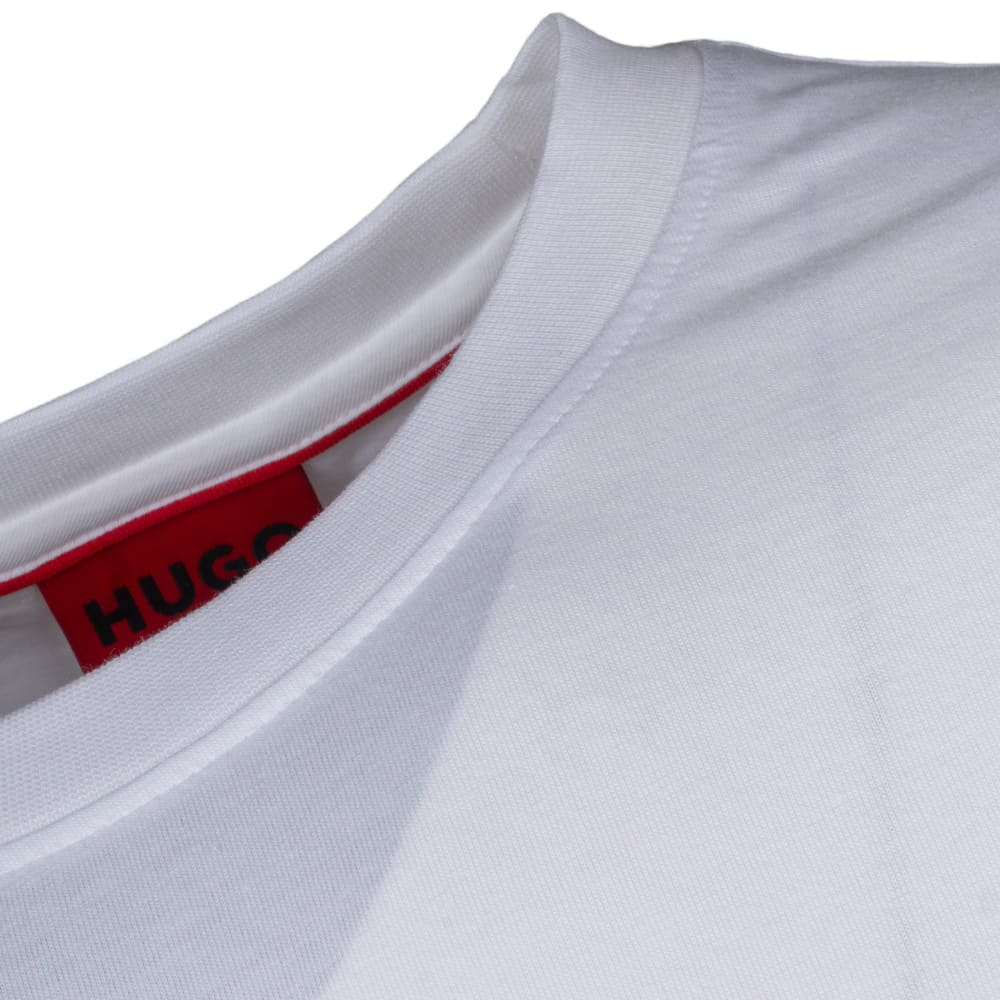 Hugo Λευκό T-shirt Dulivio C Neck - 50564790