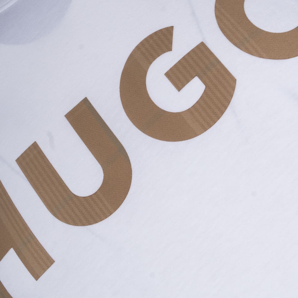 Hugo Λευκό T-shirt Dulivio C Neck - 50564790