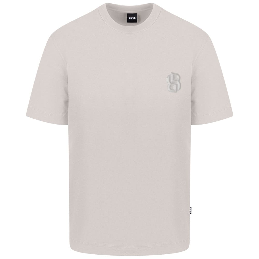 Boss Εκρού T-shirt C Neck - 50565044