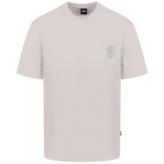 Boss Εκρού T-shirt C Neck - 50565044