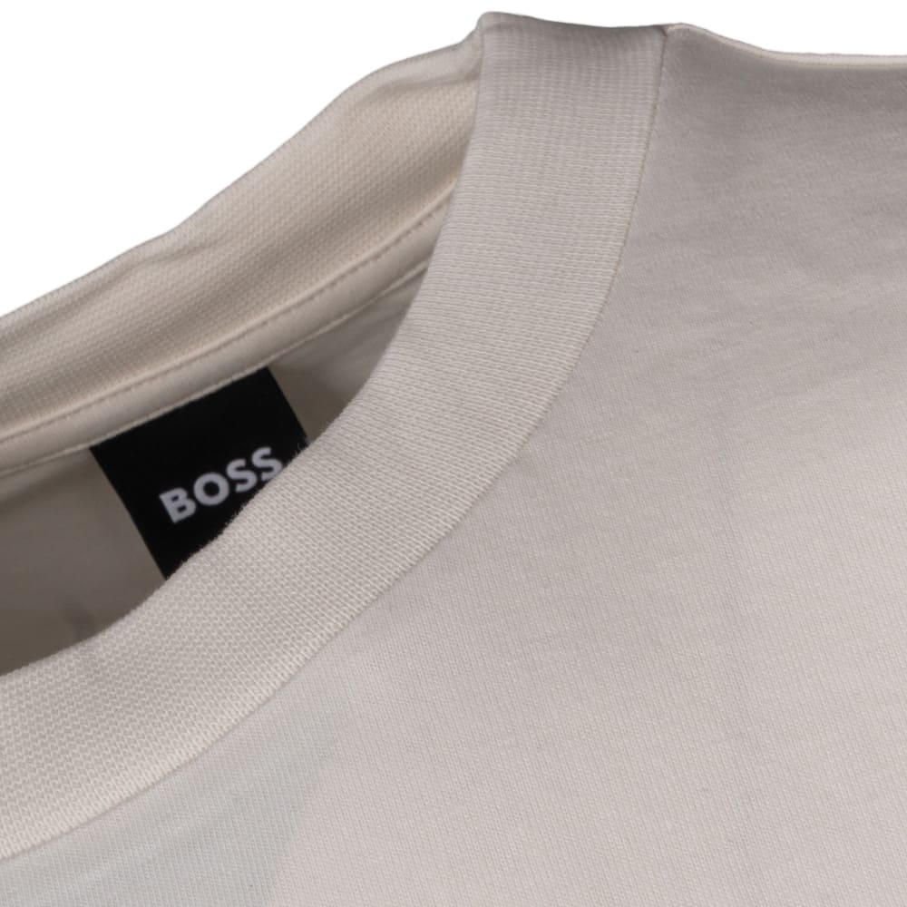 Boss Εκρού T-shirt C Neck - 50565044