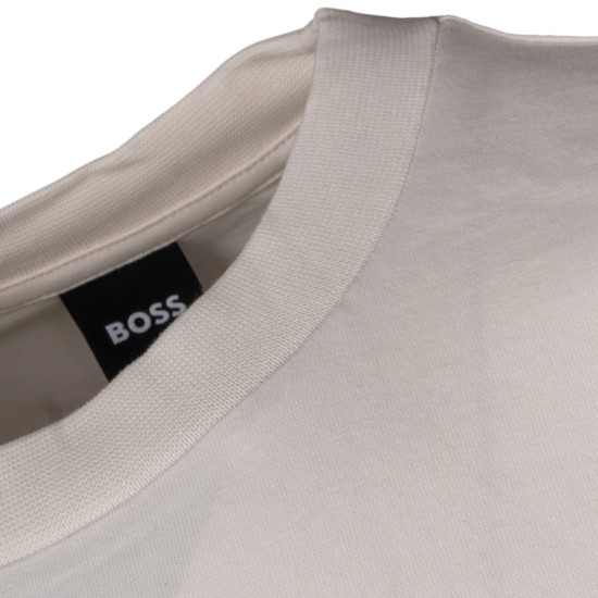 Boss Εκρού T-shirt C Neck - 50565044