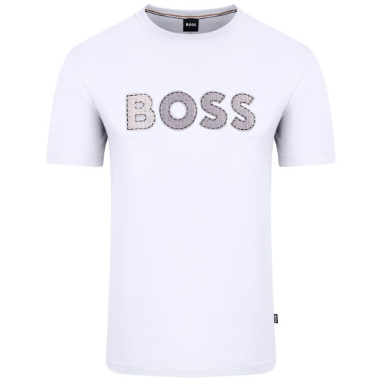 Boss Λευκό T-shirt C Neck - 50565630
