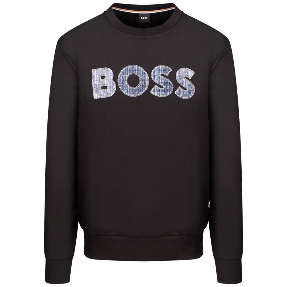 Boss Μαύρο Φούτερ C-Neck - 50565651