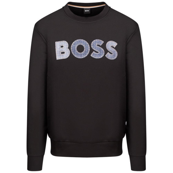 Boss Μαύρο Φούτερ C-Neck - 50565651