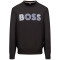 Boss Μαύρο Φούτερ C-Neck - 50565651